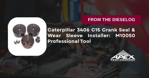 M10050 Caterpillar 3406 C15 front rear crankshaft seal wear sleeve installer